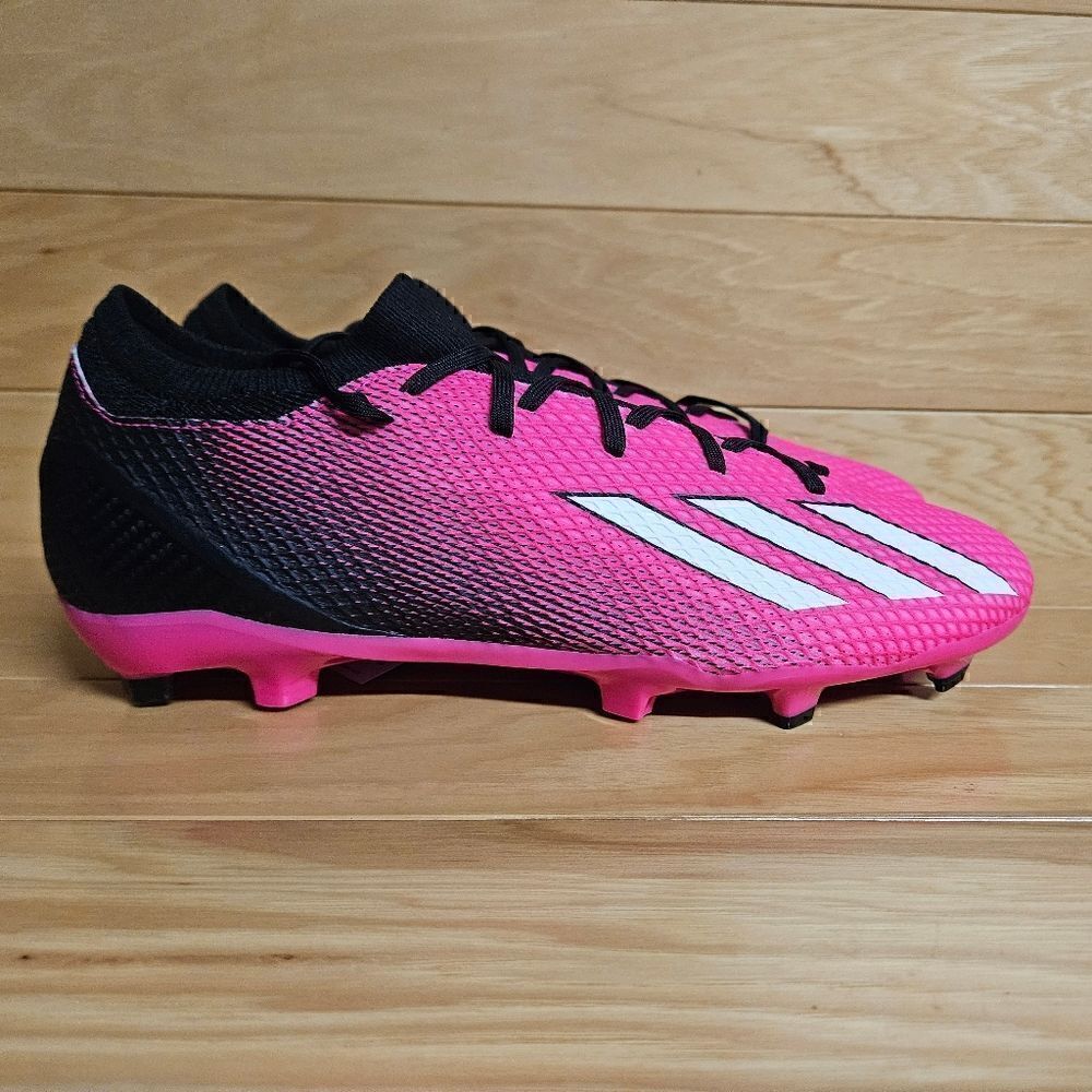 Adidas X Speedportal.3 FG Pink Black Soccer Cleats Shoe Mens GZ5076